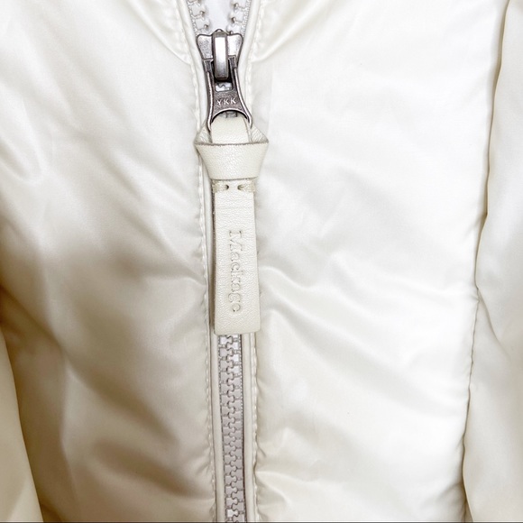Mackage Off White Long Down Hooded Winter Coat XS - Picture 11 of 14